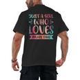 Just a Girl Who Loves Muay Thai Men's Back Print T-Shirt, trending gift Just a Girl Who Loves Muay Thai Men's Back Print T-Shirt, trending gift