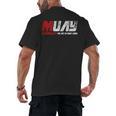 Martial Arts Muay Thai Men's Back Print T-Shirt, trending gift