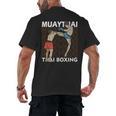 Muay Thai Boxing Men's Back Print T-Shirt, trending gift Muay Thai Boxing Men's Back Print T-Shirt, trending gift