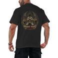 Muay Thai Clinch Vintage Thai Boxing Fighter Art Men's Back Print T-Shirt, trending gift