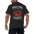 Muay Thai Fighter Hobby Boxing Martial Arts Men's Back Print T-Shirt, trending gift