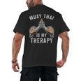 Muay Thai Fighter Martial Arts Sport Muay Thai Men's Back Print T-Shirt, trending gift