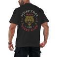 Muay Thai Fighter Vintage Tee Twin Tiger Art Of 8 Limbs Men's Back Print T-Shirt, trending gift Muay Thai Fighter Vintage Tee Twin Tiger Art Of 8 Limbs Men's Back Print T-Shirt, trending gift