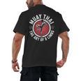 Muay Thai For Men Women Kids Mixed Martial Arts Men's Back Print T-Shirt, trending gift