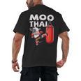 Muay Thai Moo Thai Thai Boxing For Youth Muay Thai Cow Men's Back Print T-Shirt, trending gift Muay Thai Moo Thai Thai Boxing For Youth Muay Thai Cow Men's Back Print T-Shirt, trending gift