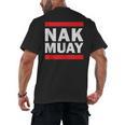 Nak Muay Thai Fighter Men's Back Print T-Shirt, trending gift Nak Muay Thai Fighter Men's Back Print T-Shirt, trending gift
