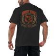 Retro Muay Thai Woman Thai Boxing Warrior Fighter Chicken Men's Back Print T-Shirt, trending gift