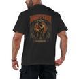 Retro Nak Muay Muay Thai Fighter Thai Boxing Gym Men's Back Print T-Shirt, trending gift