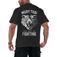 Tiger Muay Thai And Kickboxing Men's Back Print T-Shirt, trending gift Tiger Muay Thai And Kickboxing Men's Back Print T-Shirt, trending gift