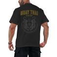 Twin Tiger Sak Yant Muay Thai Men's Back Print T-Shirt, trending gift Twin Tiger Sak Yant Muay Thai Men's Back Print T-Shirt, trending gift