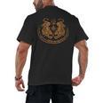 Twin Tiger Sak Yant Tattoo Muay Thai Thai Martial Arts Men's Back Print T-Shirt, trending gift Twin Tiger Sak Yant Tattoo Muay Thai Thai Martial Arts Men's Back Print T-Shirt, trending gift