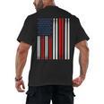 USA Flag Drummer Music Drum Kit Men's Back Print T-Shirt, trending gift USA Flag Drummer Music Drum Kit Men's Back Print T-Shirt, trending gift