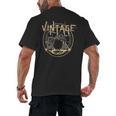 Vintage Drum Kit Men's Back Print T-Shirt, trending gift