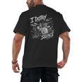 Women's Drum Kit I Destroy Silence Art Men's Back Print T-Shirt, trending gift Women's Drum Kit I Destroy Silence Art Men's Back Print T-Shirt, trending gift