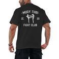 Women's Muay Thai Fight Club Kickboxing Fighters W Men's Back Print T-Shirt, trending gift Women's Muay Thai Fight Club Kickboxing Fighters W Men's Back Print T-Shirt, trending gift