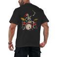 Women's Skeleton Drummer Skull Drum Kit Halloween Men's Back Print T-Shirt, trending gift Women's Skeleton Drummer Skull Drum Kit Halloween Men's Back Print T-Shirt, trending gift