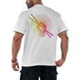 Drummer Drumsticks Fist Drum Kit Sweatshirt Men's Back Print T-Shirt, trending gift Drummer Drumsticks Fist Drum Kit Sweatshirt Men's Back Print T-Shirt, trending gift