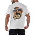 Gym Rat Kickboxing Nak Muay Thai Boxing Fighter Men's Back Print T-Shirt, trending gift