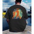 Boxing Kickboxing Muay Thai Men Boys Combat Sport Men's Back Print T-Shirt