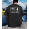 My Daughter Muay Thai Mom Muay Thai Mother Muay Thai Mama Men's Back Print T-Shirt