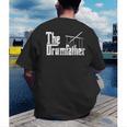 Drummer Humor The Drumfather Drum Kit Men's Back Print T-Shirt Drummer Humor The Drumfather Drum Kit Men's Back Print T-Shirt