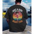 Girls Muay Thai Men's Back Print T-Shirt Girls Muay Thai Men's Back Print T-Shirt