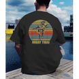Great Muay Thai Kickboxing Martial Artist Thailand Men's Back Print T-Shirt