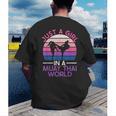 Just A Girl In A Muay Thai World Muay Thai Boxing Men's Back Print T-Shirt