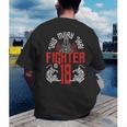 Muay Thai Fighter Is 18 Thai Boxing Muay Thai 18th Birthday Men's Back Print T-Shirt Muay Thai Fighter Is 18 Thai Boxing Muay Thai 18th Birthday Men's Back Print T-Shirt