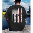 Muay Thai Martial Arts Men's Back Print T-Shirt Muay Thai Martial Arts Men's Back Print T-Shirt