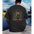 Old School Muay Thai Student Thai Boxing Fighter Men's Back Print T-Shirt Old School Muay Thai Student Thai Boxing Fighter Men's Back Print T-Shirt
