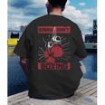 Sorry Can't Boxing Professional Boxer Muay Thai Boxing Men's Back Print T-Shirt