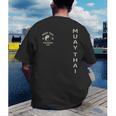 Thai Boxing Muay Thai Men's Back Print T-Shirt