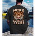 Tiger Asia Ninja Muay Thai Men's Back Print T-Shirt Tiger Asia Ninja Muay Thai Men's Back Print T-Shirt