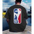Vintage Muay Thai Fighter MMA Street Fight Kickboxing Club Men's Back Print T-Shirt