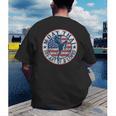 Vintage Muay Thai Karate Boxing Mixed Martial Arts Men's Back Print T-Shirt