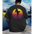 Women's Thai Boxer Thai Boxing Muay Thai Men's Back Print T-Shirt