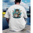 Drum Set Drumming Drummers Drum Kits Music Men's Back Print T-Shirt Drum Set Drumming Drummers Drum Kits Music Men's Back Print T-Shirt