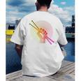 Drummer Drumsticks Fist Drum Kit Sweatshirt Men's Back Print T-Shirt Drummer Drumsticks Fist Drum Kit Sweatshirt Men's Back Print T-Shirt