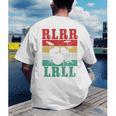 Drummer RLRR LRLL Vintage Drum Kit Sweatshirt Men's Back Print T-Shirt Drummer RLRR LRLL Vintage Drum Kit Sweatshirt Men's Back Print T-Shirt