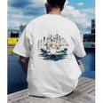 Drumset Drum Kit Music Drummer Drumming Men's Back Print T-Shirt Drumset Drum Kit Music Drummer Drumming Men's Back Print T-Shirt