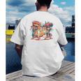 Dynamic Drum Kit For Drummers And Rock Music Lovers Sweatshirt Men's Back Print T-Shirt Dynamic Drum Kit For Drummers And Rock Music Lovers Sweatshirt Men's Back Print T-Shirt