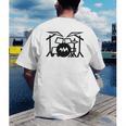 Retro Drum Kit Men's Back Print T-Shirt Retro Drum Kit Men's Back Print T-Shirt