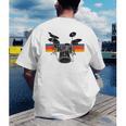 Vintage Drum Kit Drummer Rock Band Drums Men's Back Print T-Shirt Vintage Drum Kit Drummer Rock Band Drums Men's Back Print T-Shirt