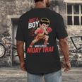Boys Muay Thai Men's Back Print T-Shirt Boys Muay Thai Men's Back Print T-Shirt