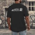 Evolution Drum Kit Men's Back Print T-Shirt Evolution Drum Kit Men's Back Print T-Shirt