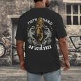 Fight Hard Traditional Fighter Muay Thai Men's Back Print T-Shirt
