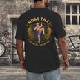 Heart Of a Champion Kickboxing And Muay Thai Trump Men's Back Print T-Shirt