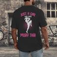 Just a Girl Who Loves Muay Thai Kids Girls Men's Back Print T-Shirt Just a Girl Who Loves Muay Thai Kids Girls Men's Back Print T-Shirt