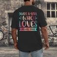 Just a Girl Who Loves Muay Thai Men's Back Print T-Shirt Just a Girl Who Loves Muay Thai Men's Back Print T-Shirt